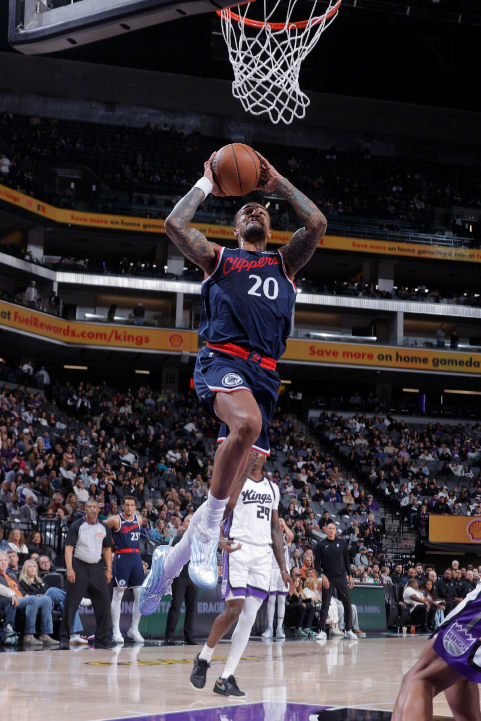 rMpbc, 拿到, 快船客场